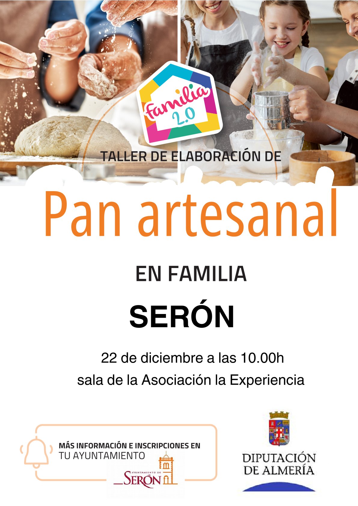 TALLER DE ELABORACIÓN DE PAN ARTESANAL 